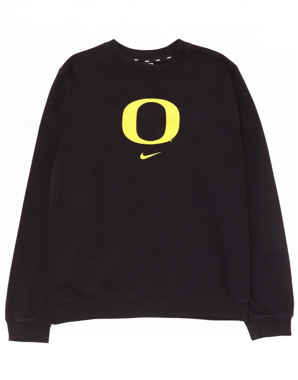 Męska bluza z kapturem Nike Oregon Ducks Graphic, duża, czarna, bawełniana