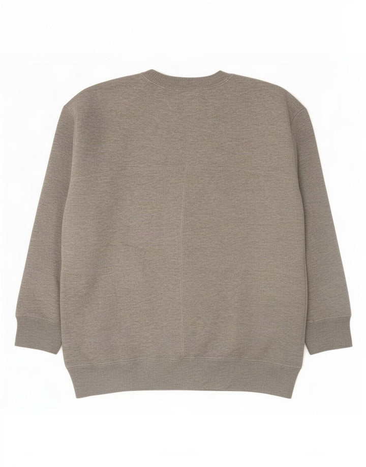 Męski sweter Zara, mały, szary, poliestrowy