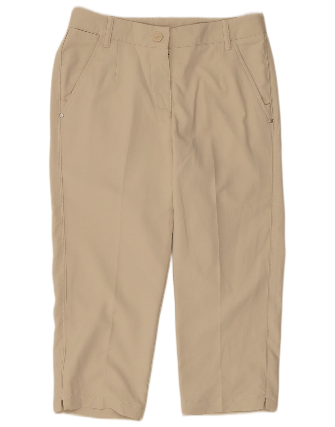 Damskie spodnie Capri Puma W28 L20 Beżowy poliester