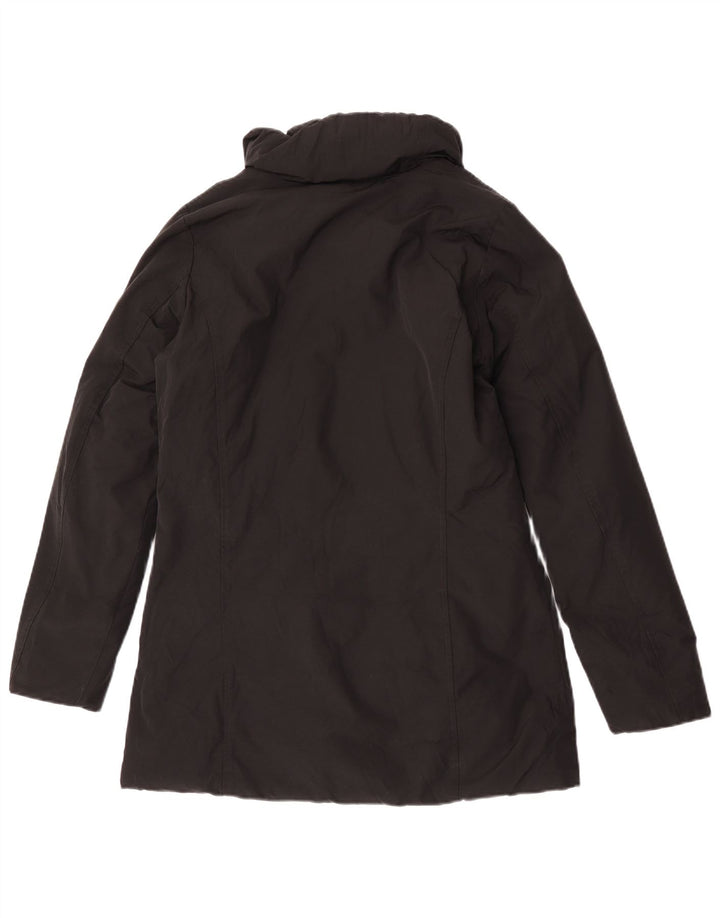 Damski płaszcz puchowy Woolrich UK 10 Small, czarny, bawełniany