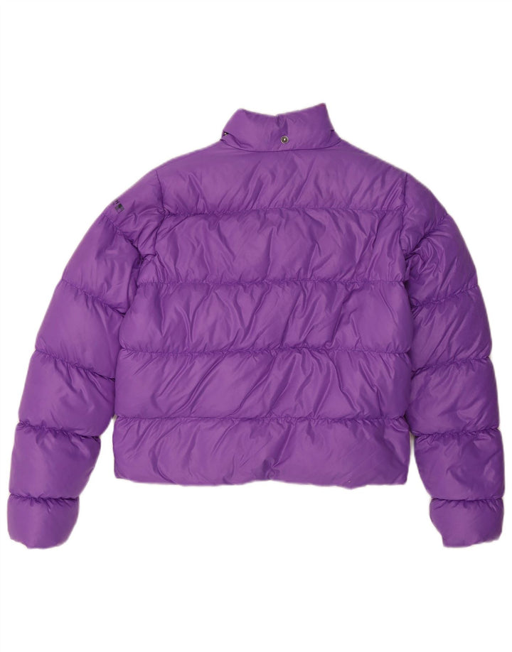 Wyściełana kurtka dziewczęca Woolrich 11-12 lat, fioletowa nylonowa