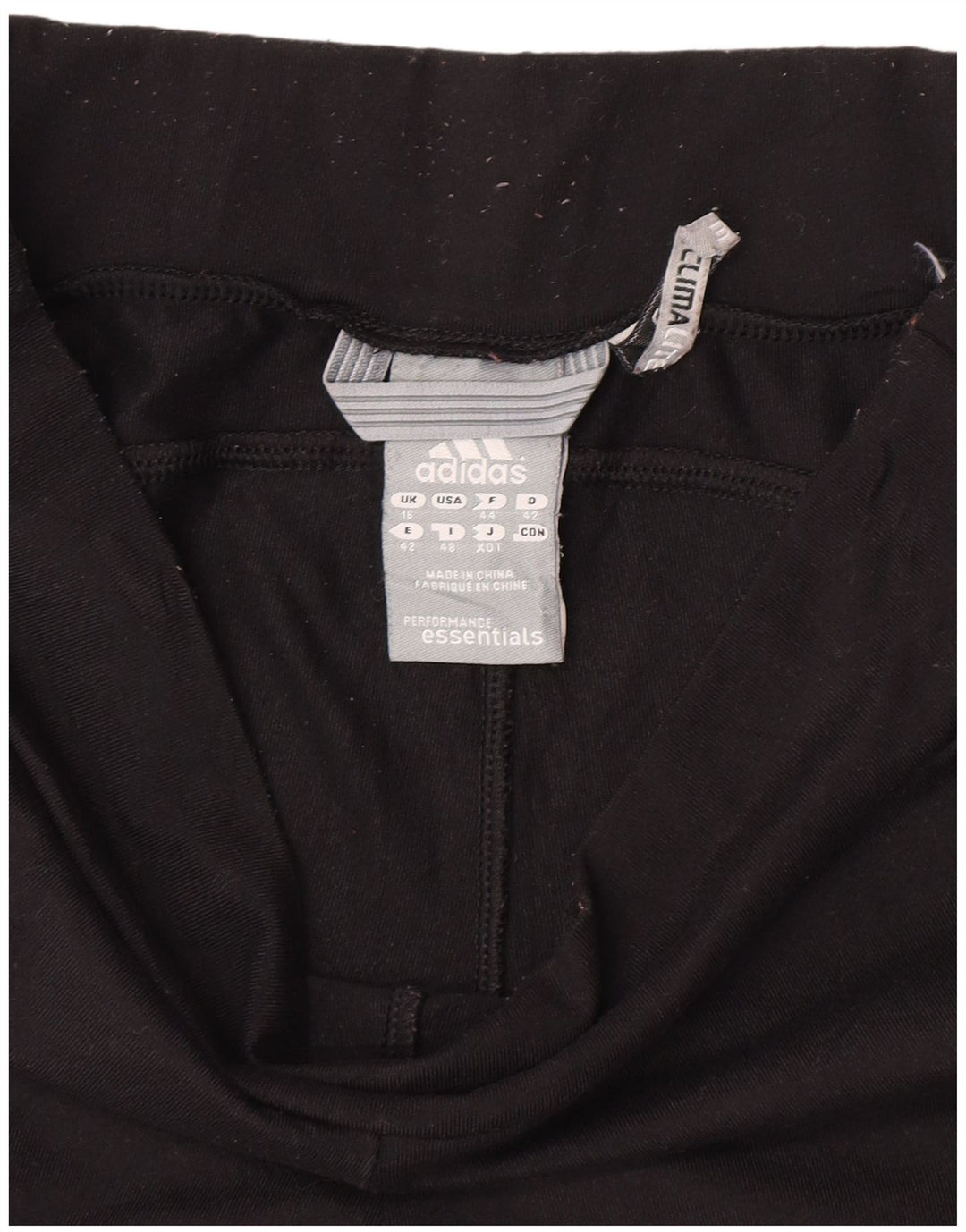 Legginsy Adidas Damskie Climalite Capri UK 16, Duże Czarne