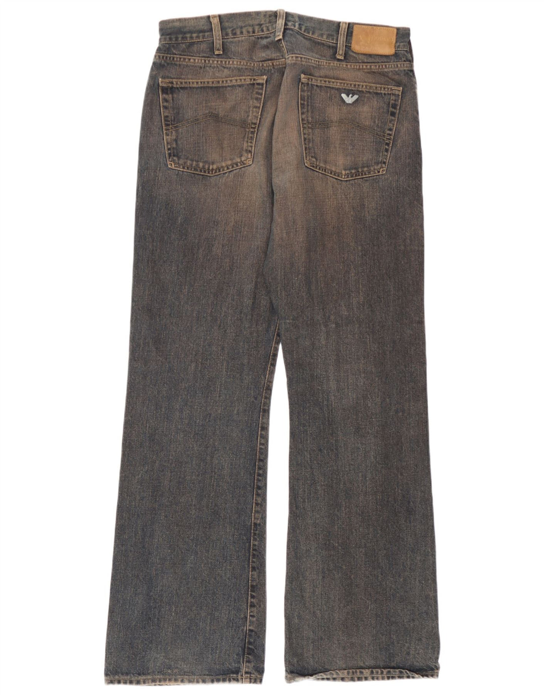 Damskie jeansy Bootcut Armani W34 L32 Granatowe, bawełniane
