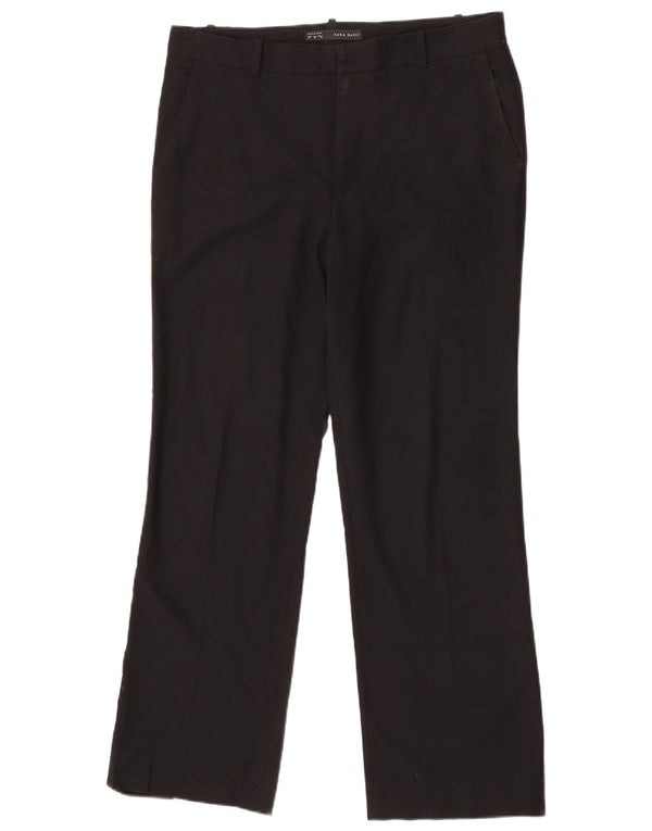 Spodnie damskie Zara Straight Chino EU 42 Large W32 L30 Black