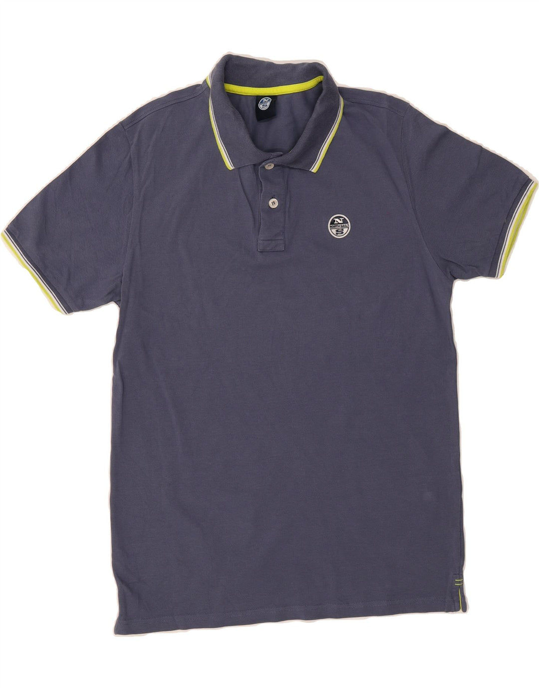 NORTH SAILS Mens Polo Shirt Small Navy Blue Cotton Vintage North Sails and Second-Hand North Sails from Messina Hembry 
