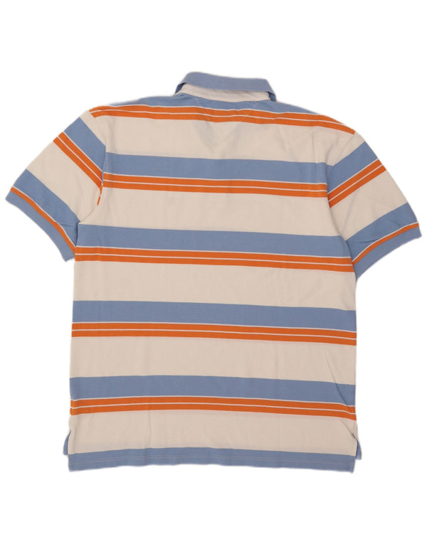 Męska koszulka polo Tommy Hilfiger XL w kolorowe paski, bawełniana