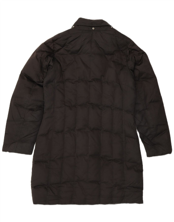 Damski płaszcz oversize Eddie Bauer UK 10, mały, czarny poliester