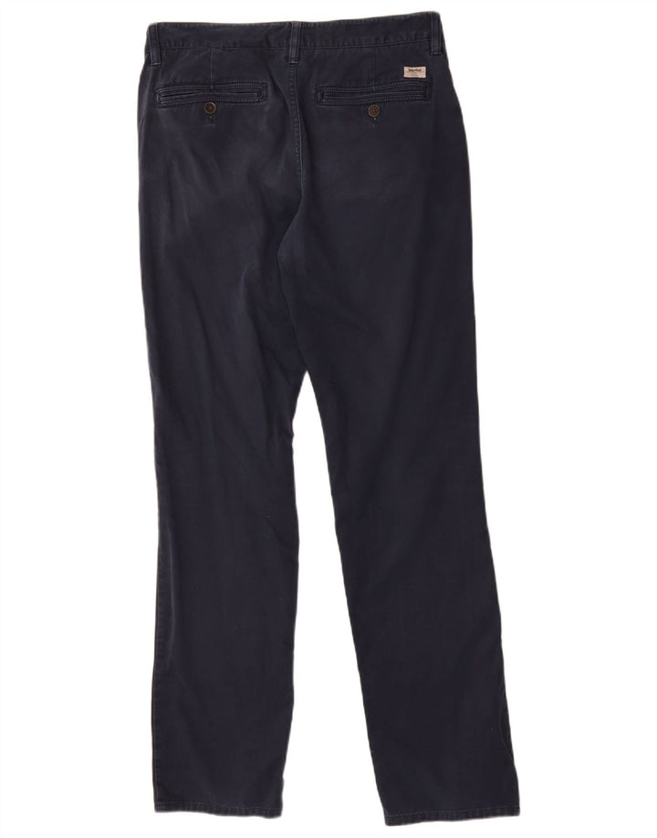 Męskie proste spodnie chino Timberland W32 L32 granatowe