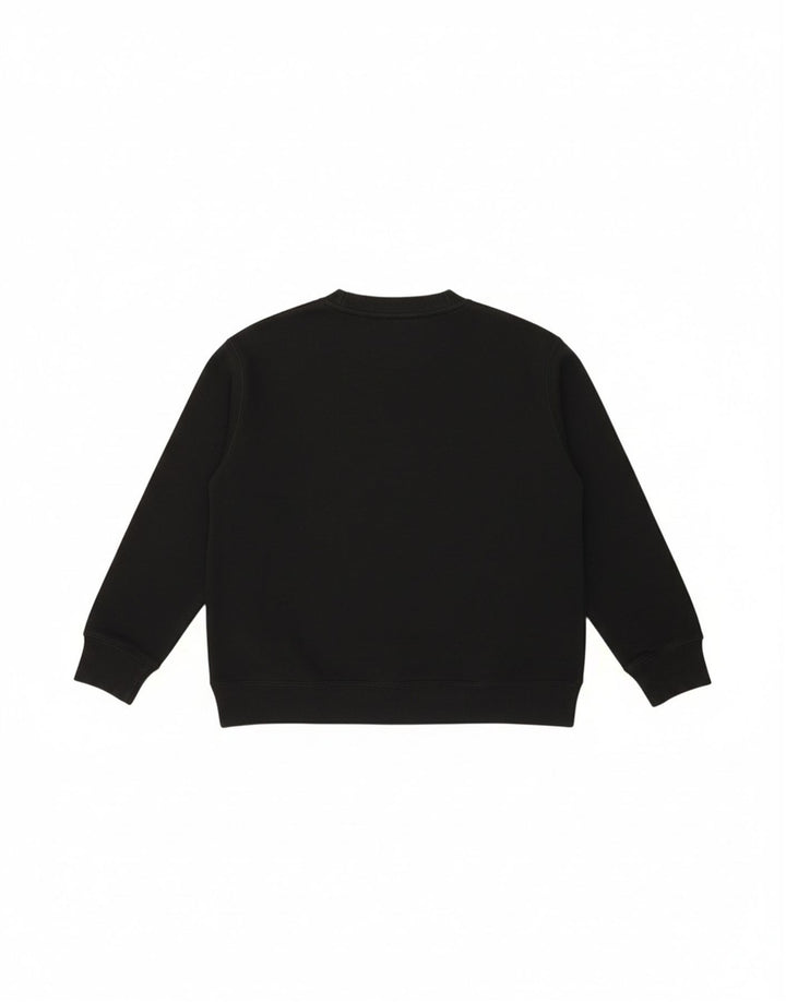 ADIDAS Womens Sweatshirt Jumper UK 16 Large Black Cotton