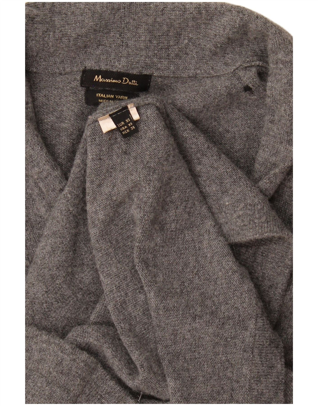 Sukienka damska Massimo Dutti UK 6 XS, szara