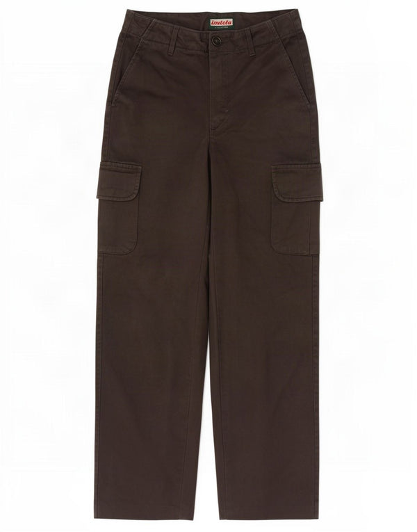 Spodnie damskie Invicta Crop Loose Fit Cargo IT 40 Small W28 L26 Brązowe