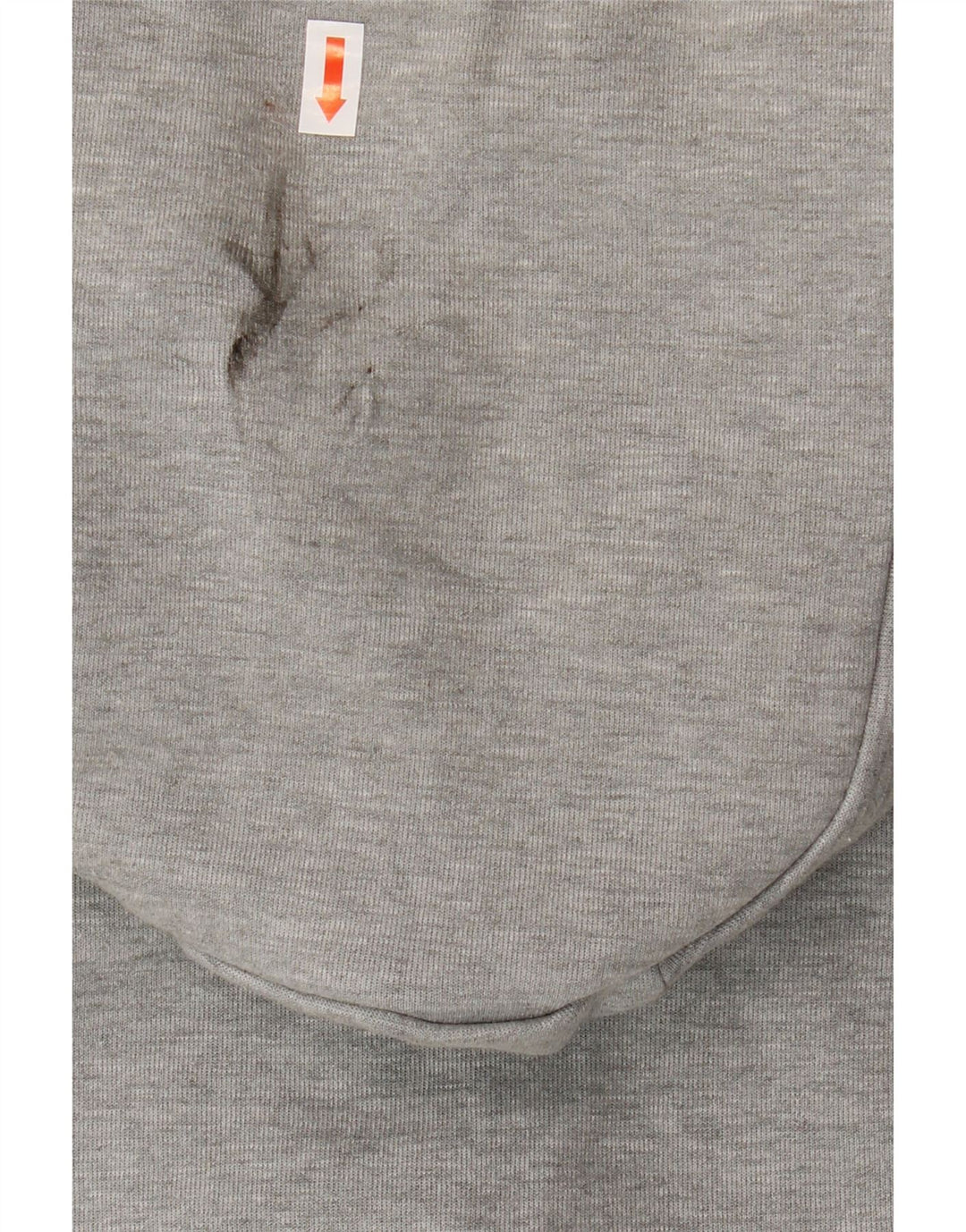 Męski sweter z kapturem i zamkiem NIKE, duży, szary, bawełniany