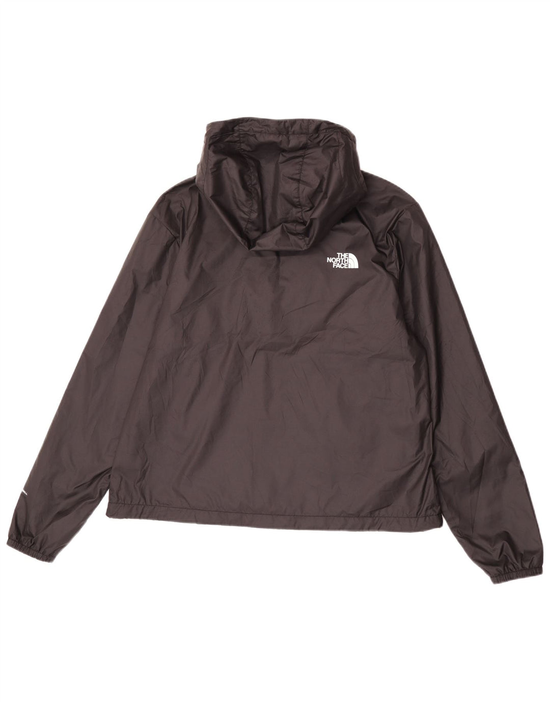 Damska kurtka przeciwdeszczowa z kapturem The North Face UK 16, duża czarna
