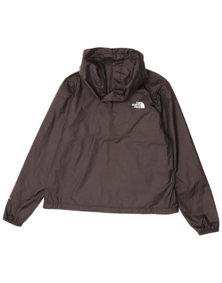Damska kurtka przeciwdeszczowa z kapturem The North Face UK 16, duża czarna