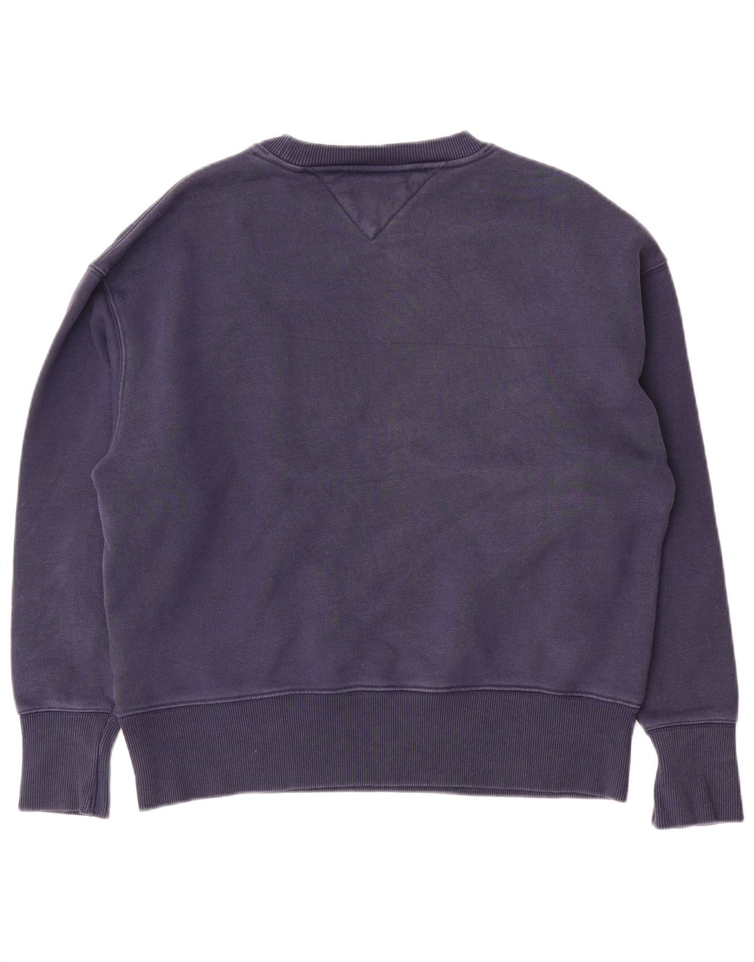 Męska bluza Tommy Hilfiger Sweter Średni granatowy, bawełniany