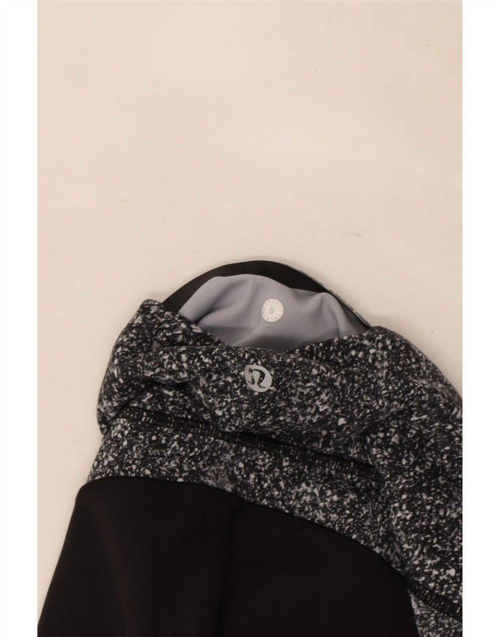 Legginsy damskie Lululemon UK 8, małe, czarne, z blokami kolorów