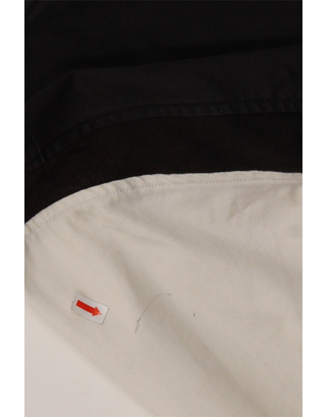 Męska kurtka Adidas Graphic Varsity UK 38 Średnia czarna bawełna z blokami kolorów
