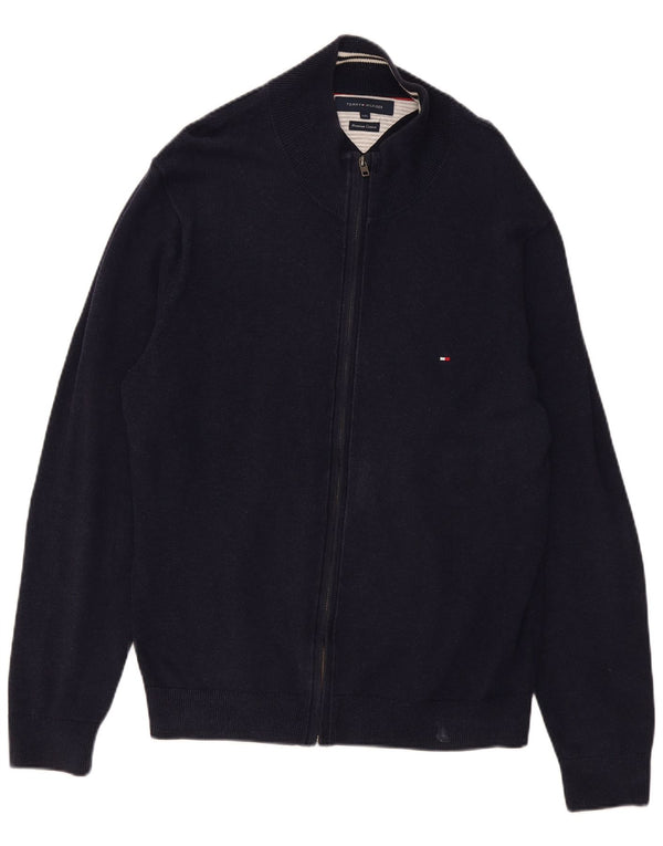 Sweter męski Tommy Hilfiger 2XL, granatowy, bawełniany