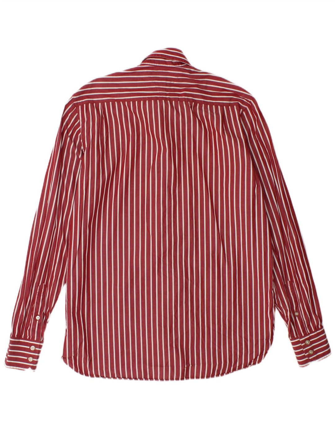Koszula męska Tommy Hilfiger, mała, bawełniana w czerwone paski