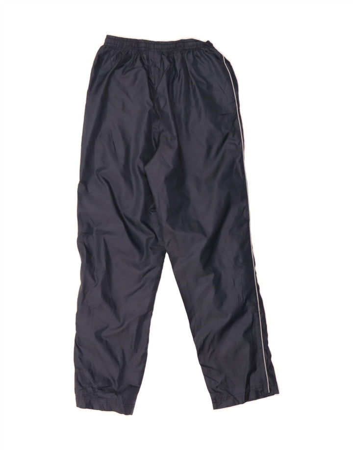 UMBRO Girls Tracksuit Trousers 11-12 Years Large  Navy Blue Polyester Vintage Umbro and Second-Hand Umbro from Messina Hembry 