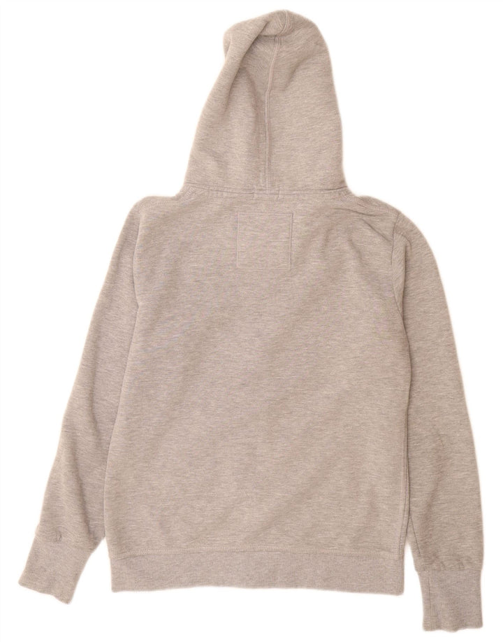 Damski sweter z kapturem i zamkiem Superdry UK 14, duży, szary poliester