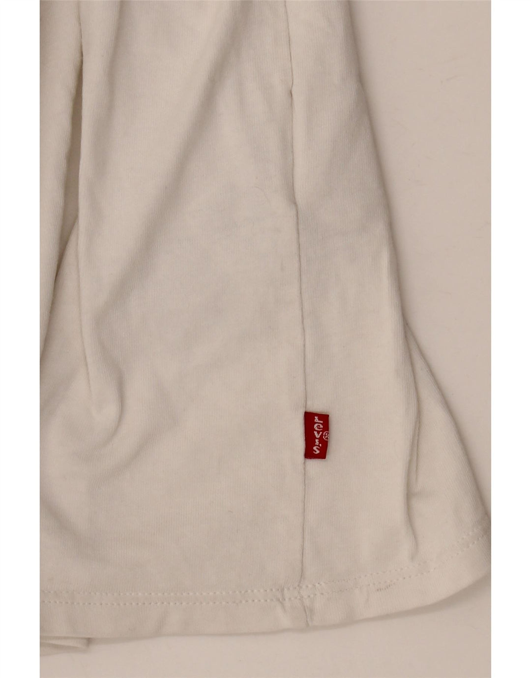 Damska koszulka z grafiką LEVI'S Top UK 20 2XL Biała