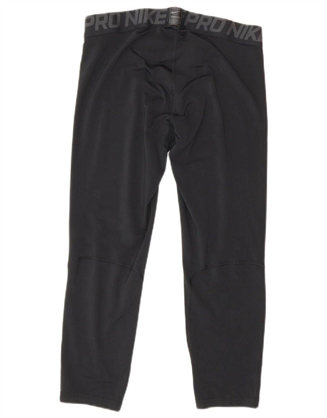 Męskie legginsy Nike Dri Fit Graphic Crop, duże, czarne, poliestrowe