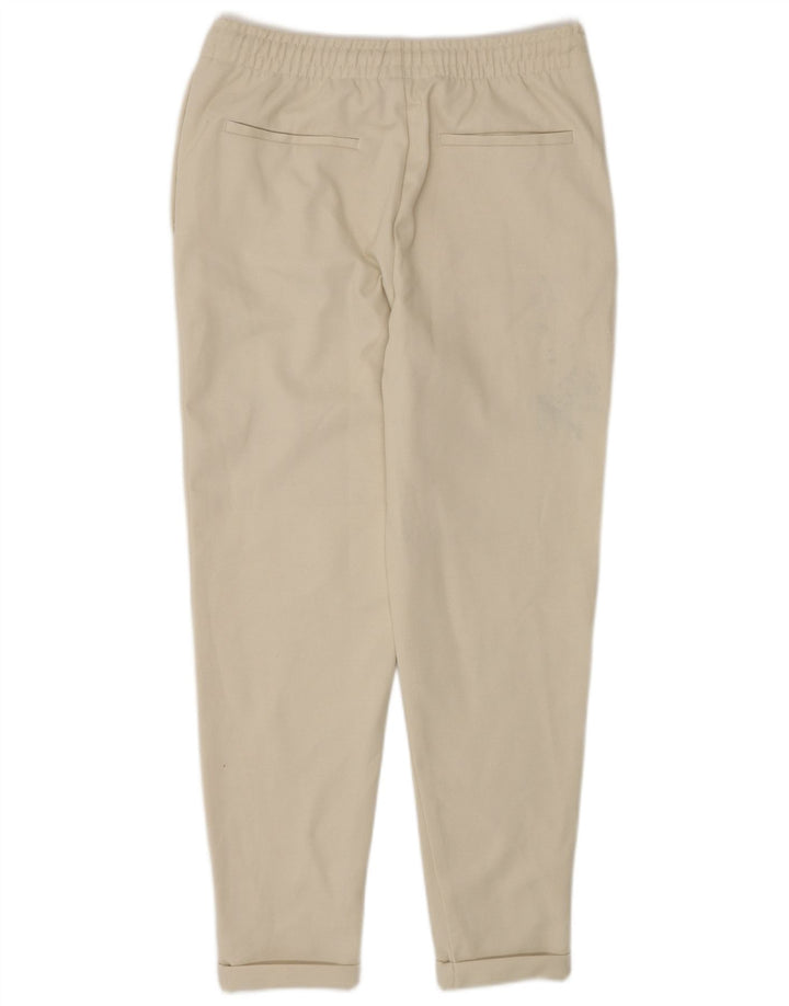 Męskie zwężane spodnie chino Zara, średnie W32 L30, beżowy poliester