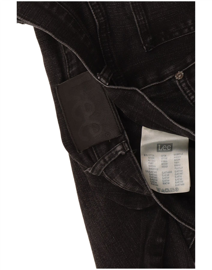 Męskie jeansy Lee Daren Regular Straight W32 L30 Czarne bawełniane