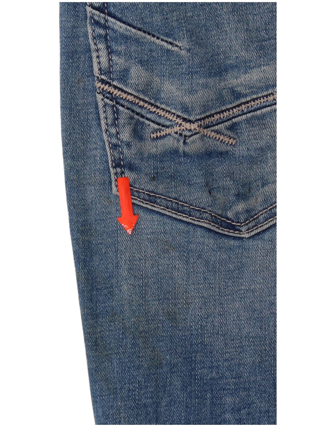 Damskie jeansy BKE Parker Bootcut W28 L31 Niebieskie, bawełniane