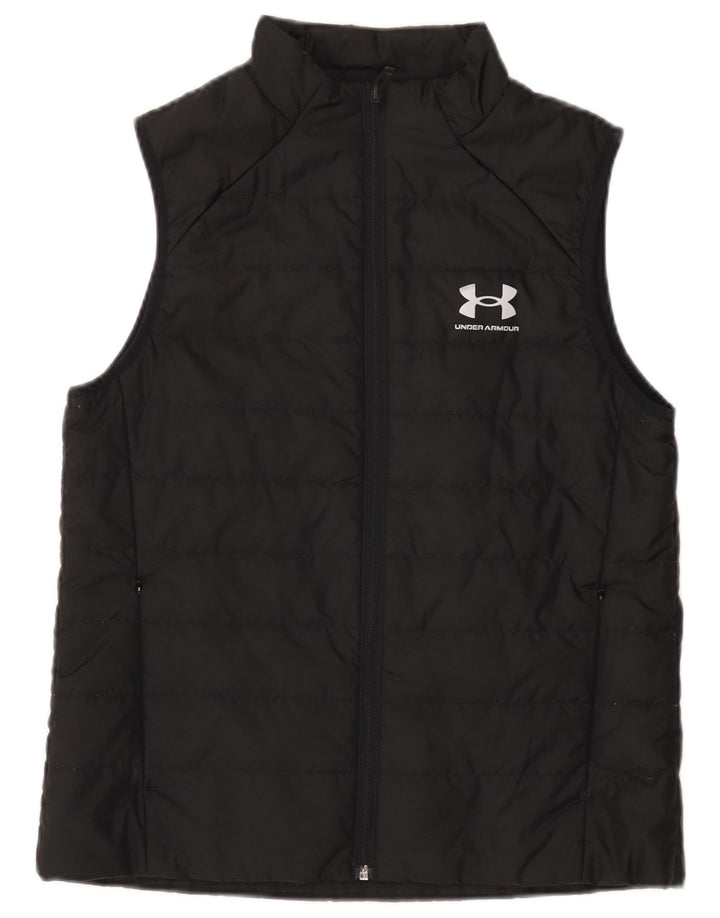 Damska wyściełana kamizelka Under Armour UK 14, średni czarny poliester