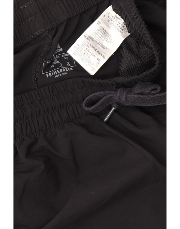 ADIDAS Womens Sport Shorts UK 10 Small  Black Polyester