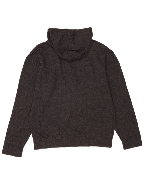 Męski sweter z kapturem Jack & Jones, duży, szary, bawełniany