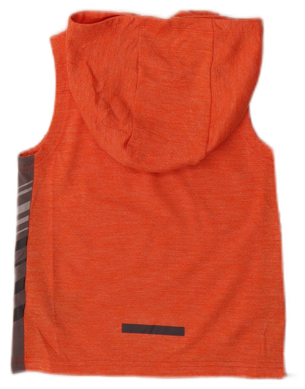 Bluza z kapturem Russell Athletic Dri-Power dla dziewcząt 4-5 lat XS Pomarańczowa