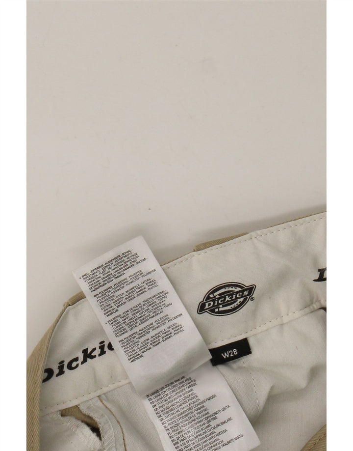 Męskie proste spodnie chino Dickies W28 L25 brązowy poliester