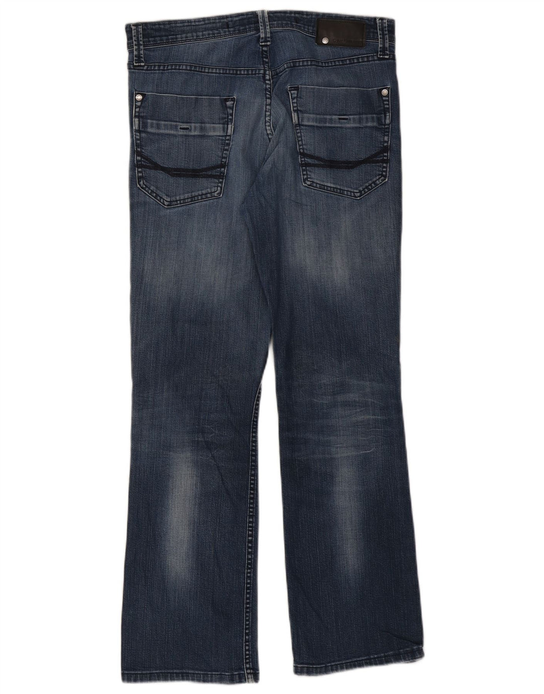 Damskie dżinsy Calvin Klein w trudnej sytuacji Bootcut W33 L29 Niebieska bawełna