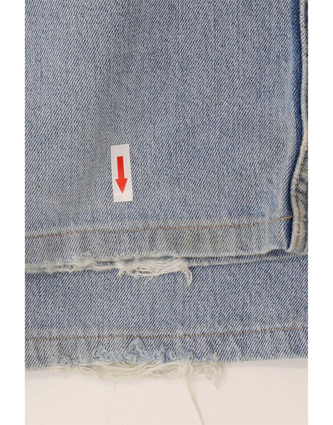 Męskie jeansy Levi's 501 w trudnej sytuacji W36 L28 Niebieska bawełna