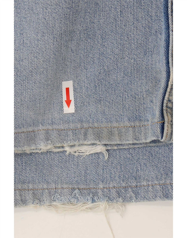 Męskie jeansy Levi's 501 w trudnej sytuacji W36 L28 Niebieska bawełna