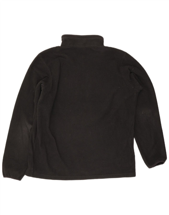 Męski sweter polarowy Columbia z zamkiem błyskawicznym, duży, czarny poliester