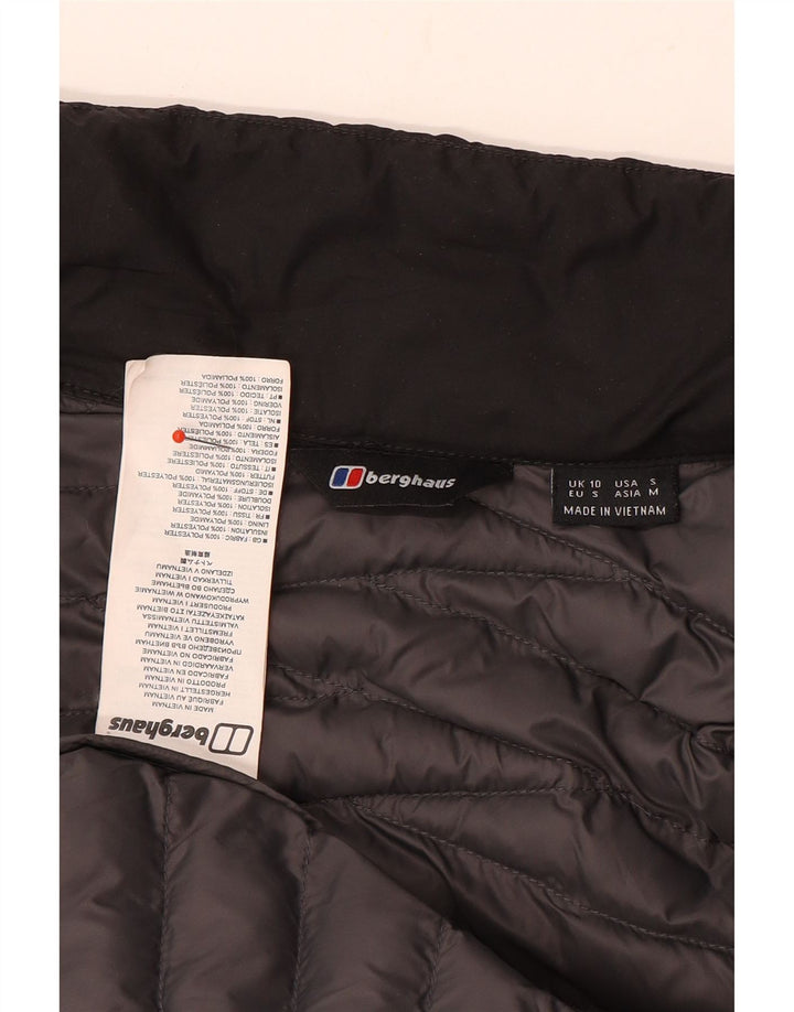 Damska ocieplana kurtka BERGHAUS UK 10, mała, czarna, poliester