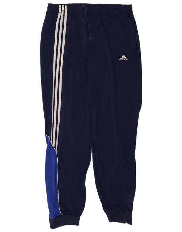 Męskie spodnie dresowe Adidas Joggers UK 48/50 XL Granatowy Kolorblokowy