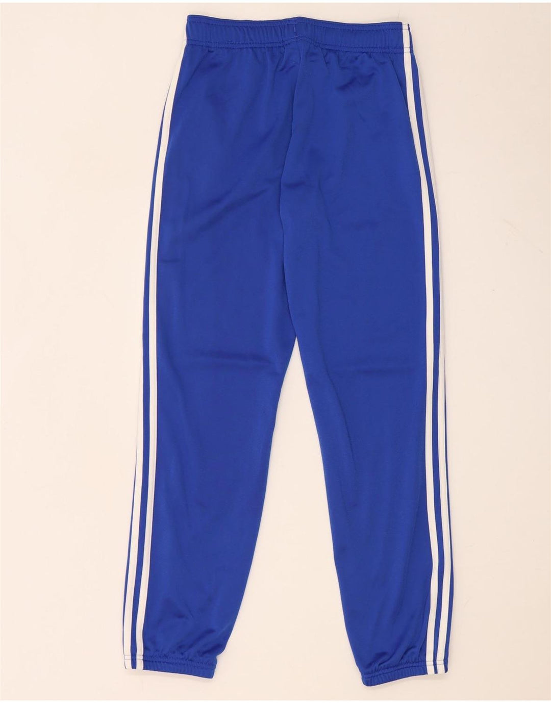 Adidas Chłopięce Spodnie Dresowe Joggery 11-12 Lat Niebieski Poliester