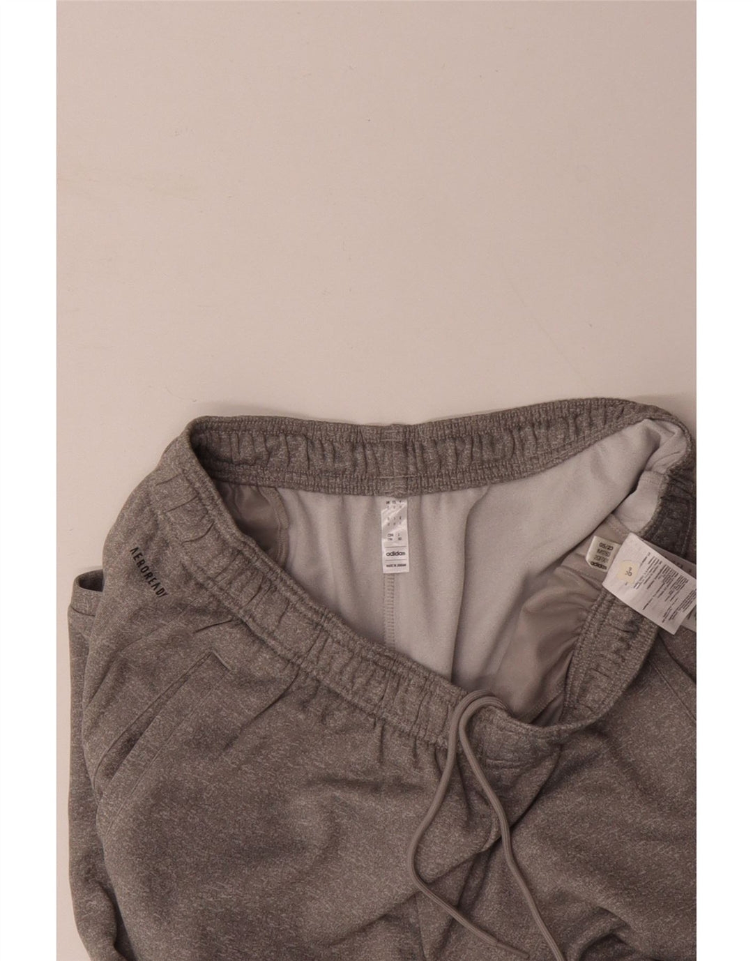 Damskie spodnie dresowe ADIDAS Aeroready UK 20 2XL Szary poliester