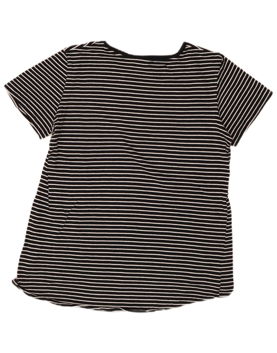 T-shirt damski Zara Top UK 10 w małe czarne paski