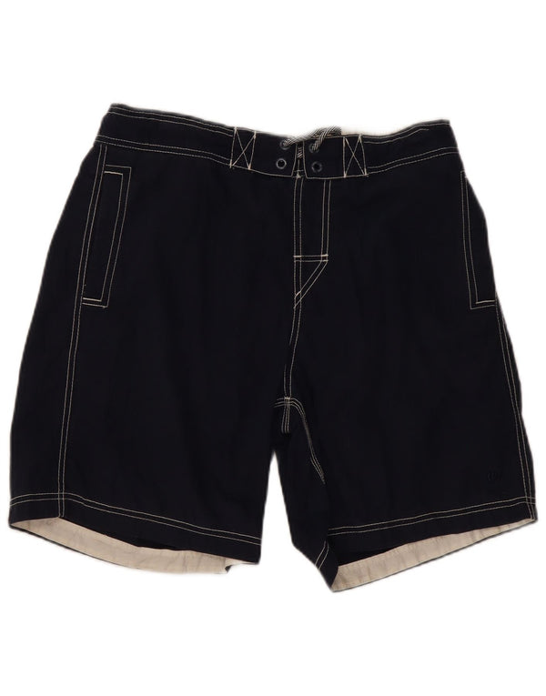 Męskie spodenki kąpielowe Fat Face, duże, granatowe, bawełniane