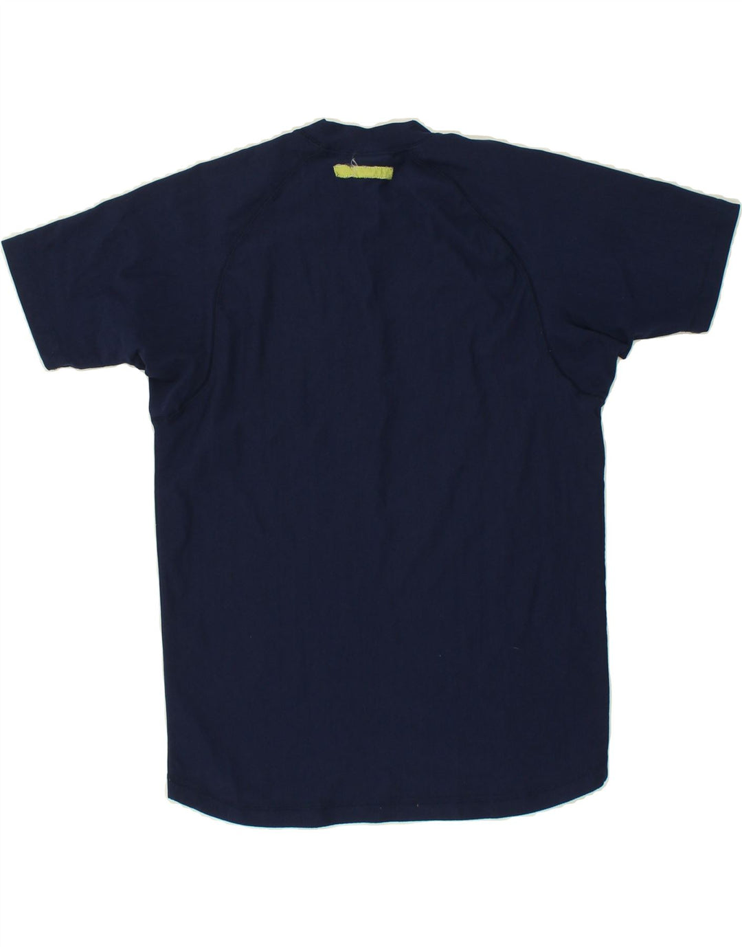 ADIDAS Mens Graphic T-Shirt Top Small Navy Blue Polyester Vintage Adidas and Second-Hand Adidas from Messina Hembry 