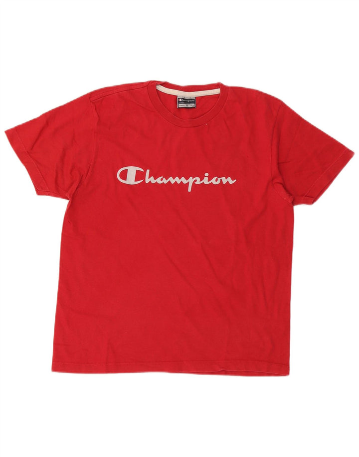 Damska koszulka graficzna Champion Top UK 10 Small Red