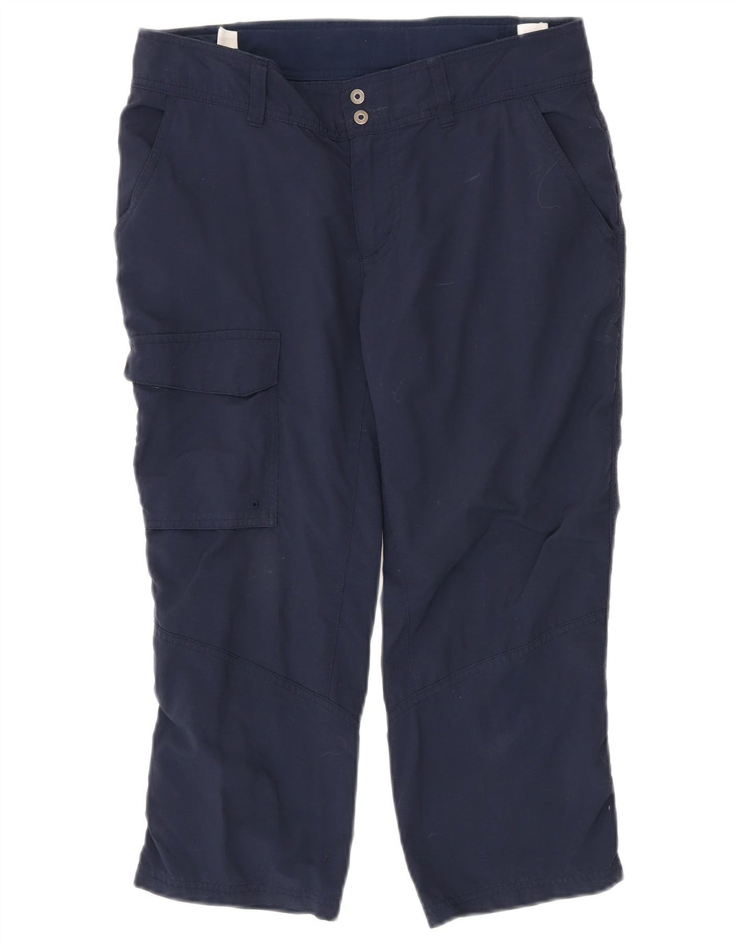 Spodnie damskie COLUMBIA Straight Capri US 8 Medium W32 L21 Granatowe
