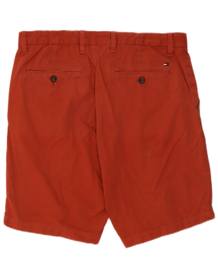 Męskie spodenki Chino Tommy Hilfiger W33 Średnioczerwony, bawełniany