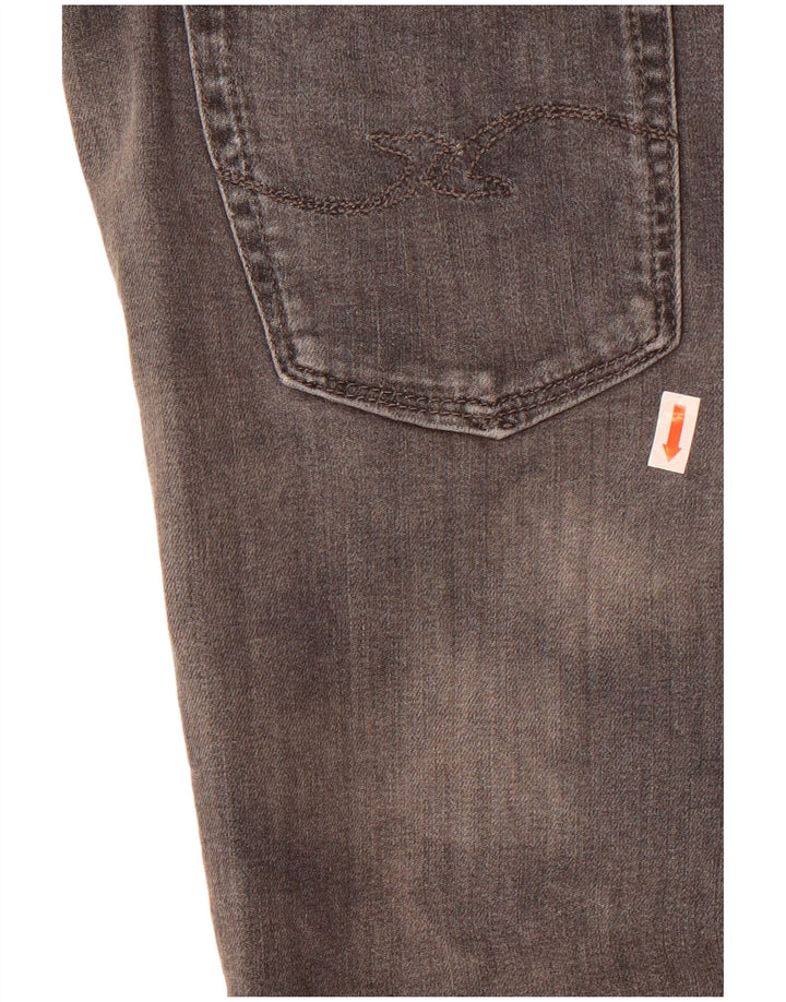 Męskie jeansy slim fit Trussardi W31 L27 szare